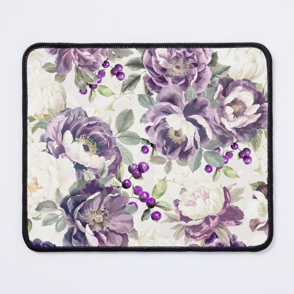 Item preview, Vintage Mystic Nostalgic Purple Roses Peonies Garden Nightgarden designed and sold by UtArt.
