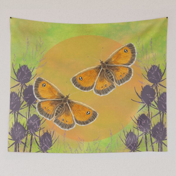 Item preview, Gatekeeper Butterflies designed and sold by lottibrown.