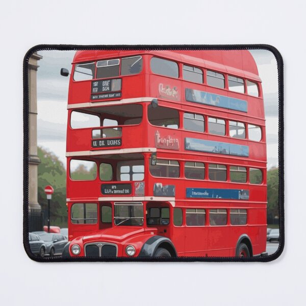 Item preview, London Funny Double Decker Bus designed and sold by GhumGham.
