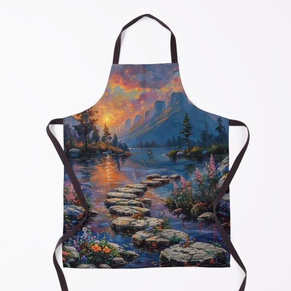 Item preview, Flowered Lake designed and sold by Dawn van Doorn.