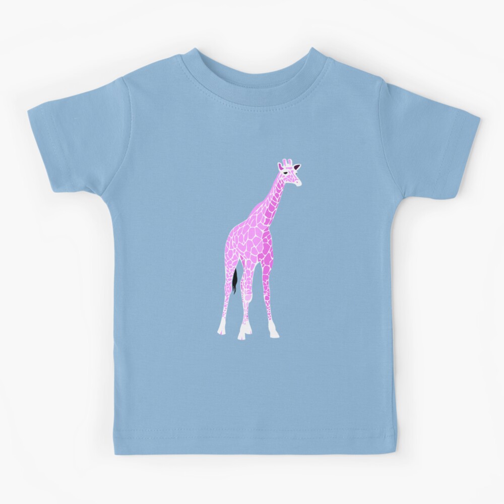 Pink Giraffe T-shirt - kids atelier