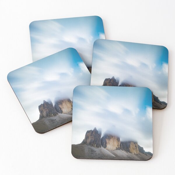 Item preview, Tre Cime di Lavaredo clouds and rainbow designed and sold by Patrik Lovrin.