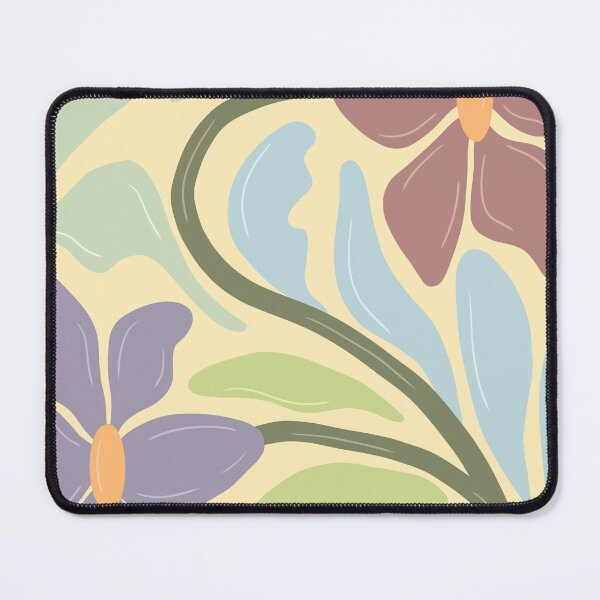 Item preview, Abstract floral harmony cheerful daisies designed and sold by FadedFlorals.
