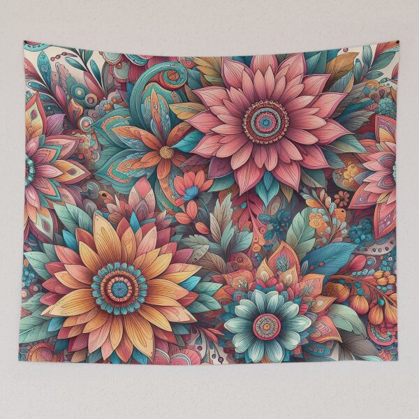 Item preview, Boho Bloom Bliss - Floral Pattern - Potpourrie designed and sold by nature. electrified..