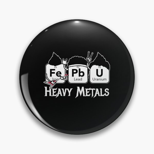 Item preview, Heavy Metals Funny Chemic Design designed and sold by PNGShop.