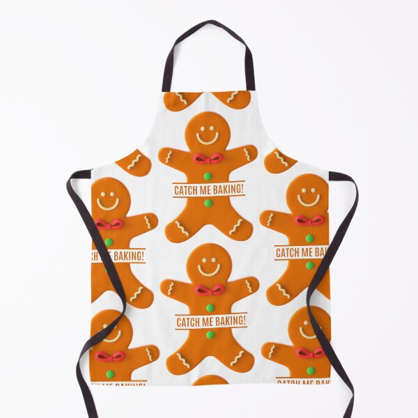 Item preview, Catch Me Baking A Joyful Gingerbread Tale In Red Green And Brown designed and sold by SplashTastic.