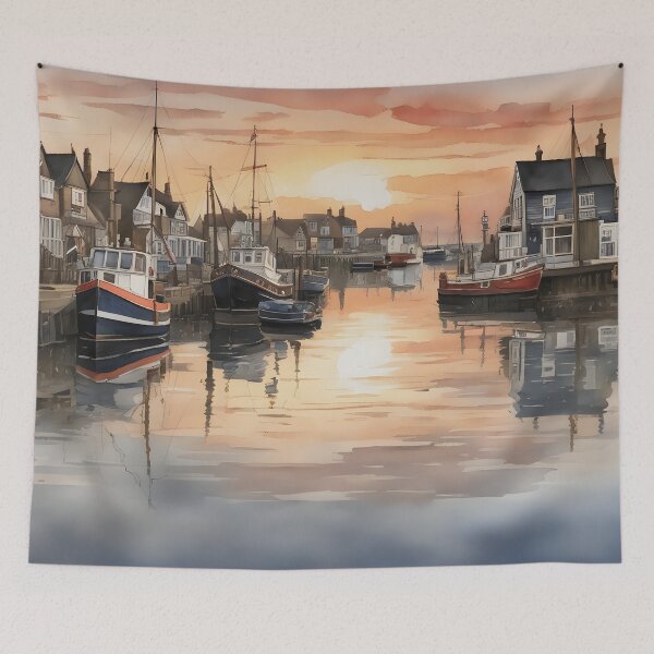 Item preview, Essex Charm: Old Leigh Watercolour designed and sold by LSVart.