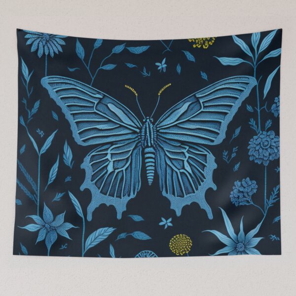 Artikelvorschau, 001 Schöner Schmetterling in einem Blumenfeld-Design entworfen und verkauft von Alexis Art Collection.