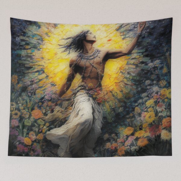 Item preview, Flowered Man designed and sold by Dawn van Doorn.