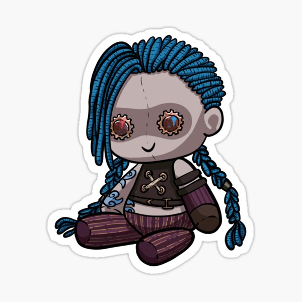 Item preview, Jinx Doll  designed and sold by georginavr.