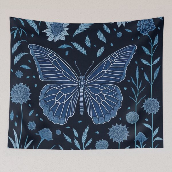 Artikelvorschau, 002 Schöner Schmetterling in einem Blumenfeld-Design entworfen und verkauft von Alexis Art Collection.
