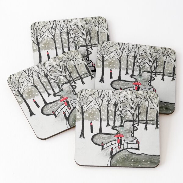 Item preview, lovers,under,the,snow designed and sold by Valeriartist.