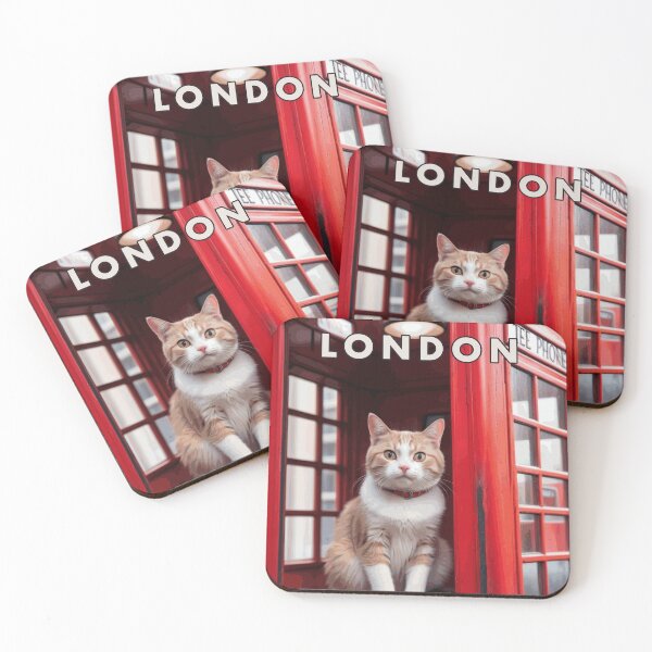 Item preview, Cat in London designed and sold by GhumGham.