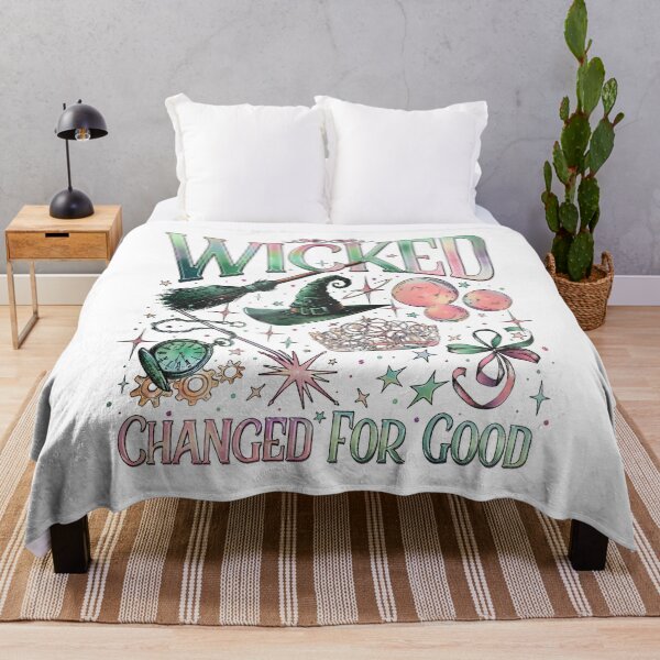 Item preview, Wicked Double Sided Sweatshirt, Wizard Movie Fan Crewneck, Wicked Changed For Good designed and sold by DuneHaicna.