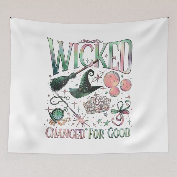 Item preview, Wicked Double Sided Sweatshirt, Wizard Movie Fan Crewneck, Wicked Changed For Good designed and sold by DuneHaicna.