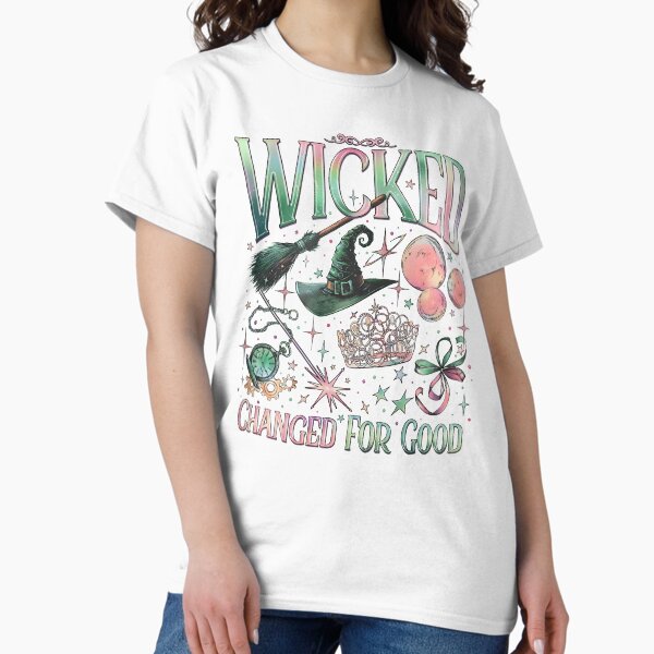 Item preview, Wicked Double Sided Sweatshirt, Wizard Movie Fan Crewneck, Wicked Changed For Good designed and sold by DuneHaicna.