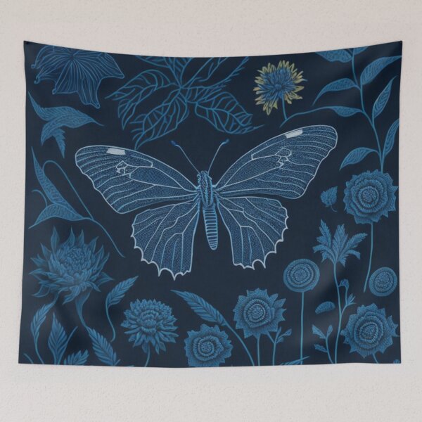 Artikelvorschau, 003 Schöner Schmetterling in einem Blumenfeld-Design entworfen und verkauft von Alexis Art Collection.