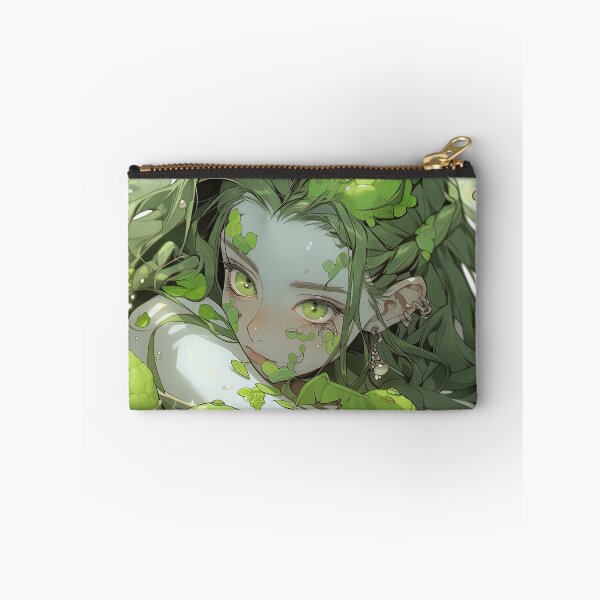 Item preview, Aquatic Green Elf Anime Girl designed and sold by bubblegoth.