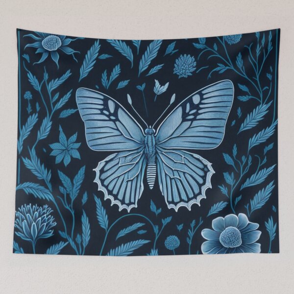 Artikelvorschau, 004 Schöner Schmetterling in einem Blumenfeld-Design entworfen und verkauft von Alexis Art Collection.