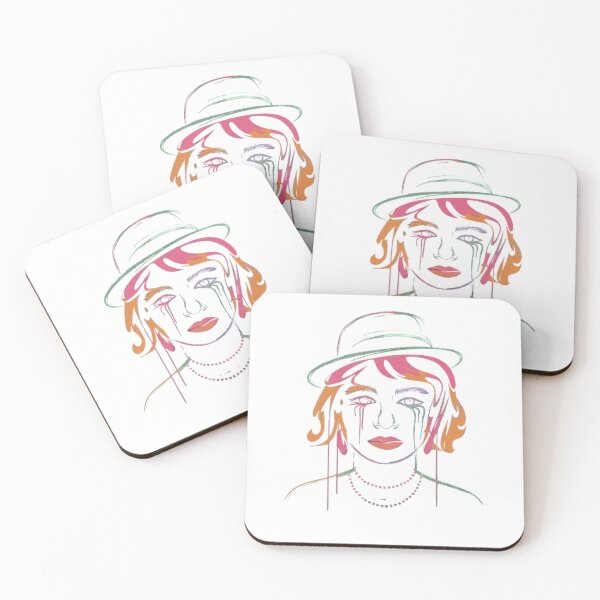 Item preview, Neon Gleam: A Modern Stylized Portrait designed and sold by SztylishDesigns.