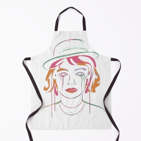 Item preview, Neon Gleam: A Modern Stylized Portrait designed and sold by SztylishDesigns.