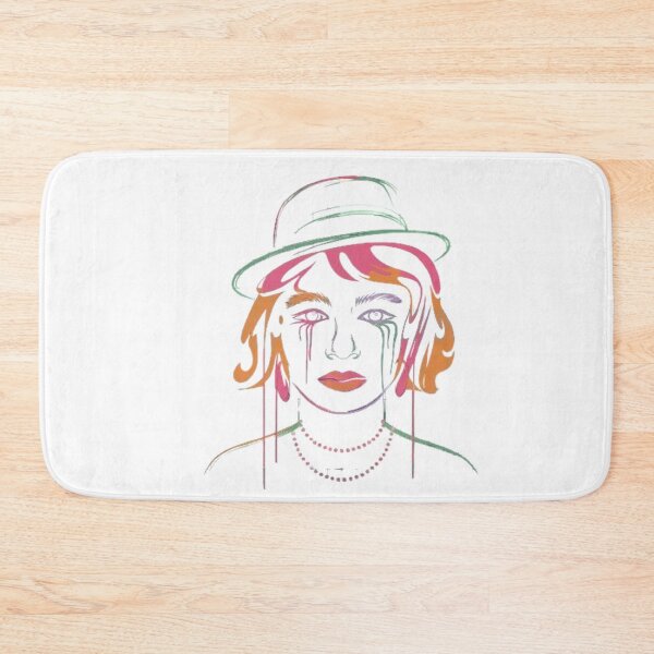 Item preview, Neon Gleam: A Modern Stylized Portrait designed and sold by SztylishDesigns.