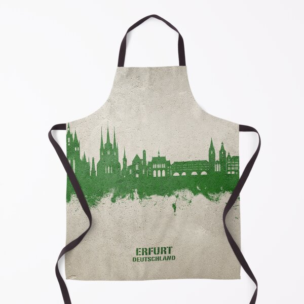 Item preview, Erfurt Germany Skyline designed and sold by ArtPrints.