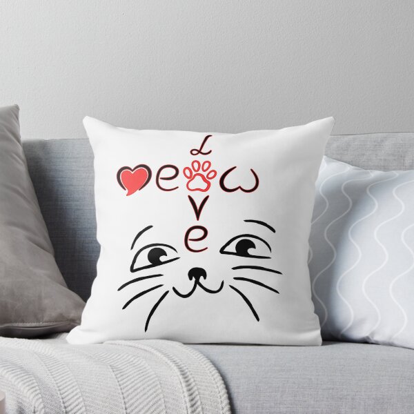 Item preview, LOVE FELINE MEAWWW designed and sold by stickersrafisa.