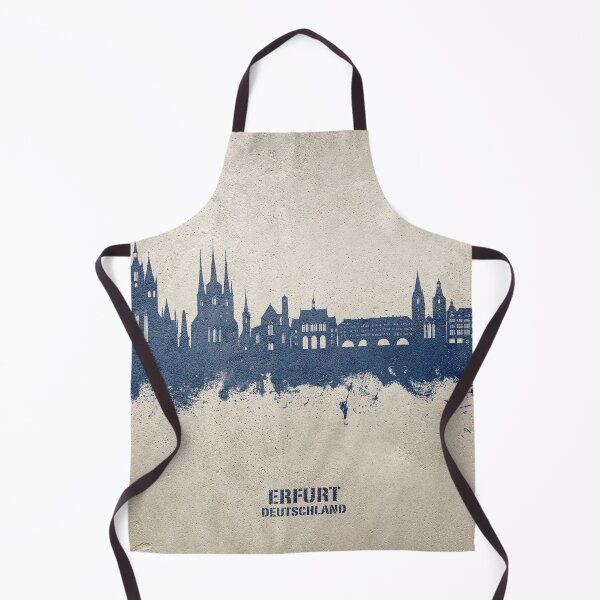 Item preview, Erfurt Germany Skyline designed and sold by ArtPrints.