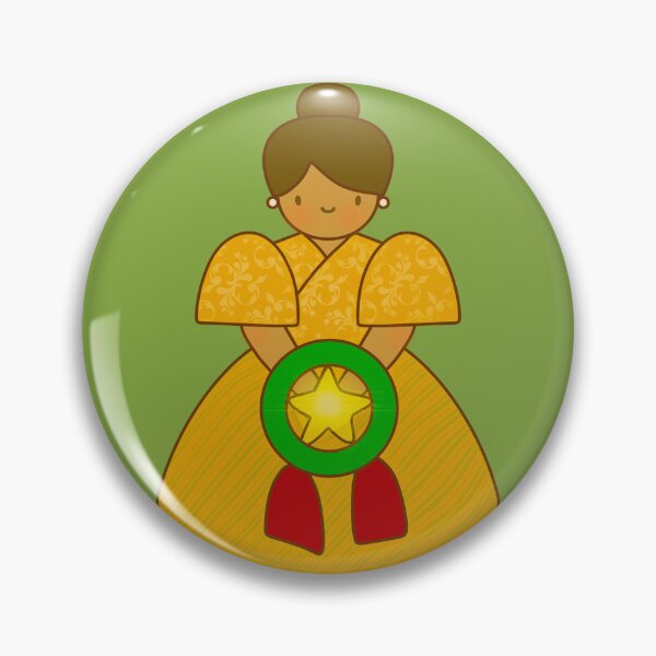 Item preview, Kawaii Maria Clara Filipina National Dress Christmas Lantern designed and sold by chocolatefund.