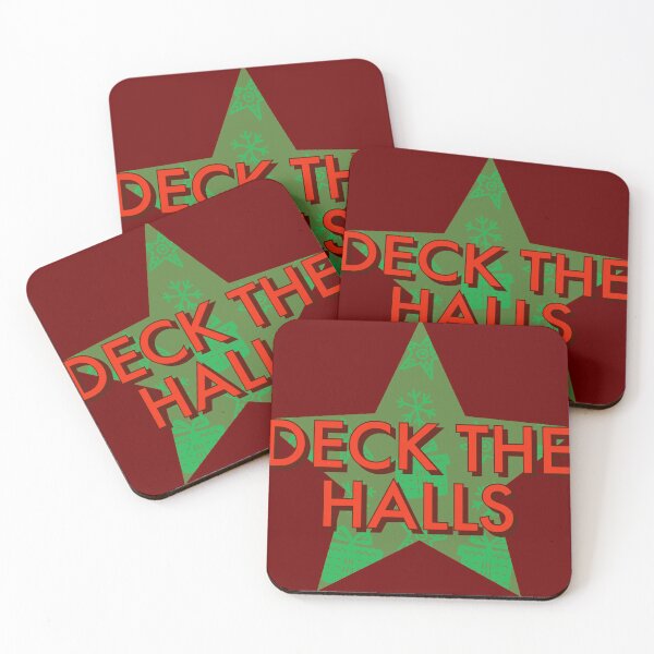 Item preview, Deck the Halls Sticker designed and sold by TrippyTooni.