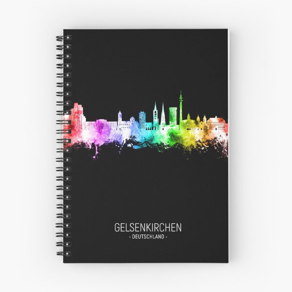 Item preview, Gelsenkirchen Germany Skyline designed and sold by ArtPrints.