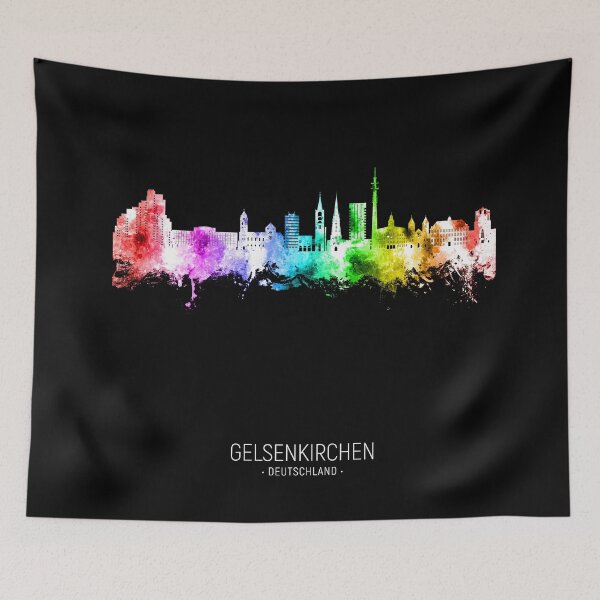 Item preview, Gelsenkirchen Germany Skyline designed and sold by ArtPrints.
