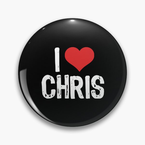 Item preview, I Love Chris designed and sold by The "I Love Everything" Shop.
