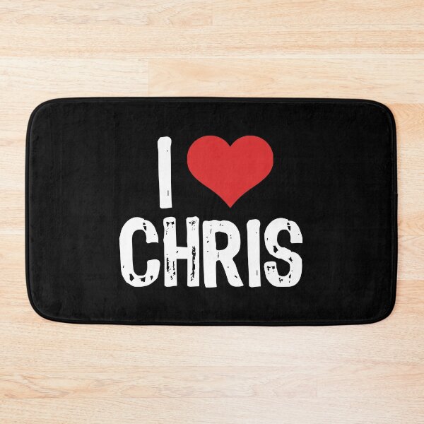 Item preview, I Love Chris designed and sold by The "I Love Everything" Shop.