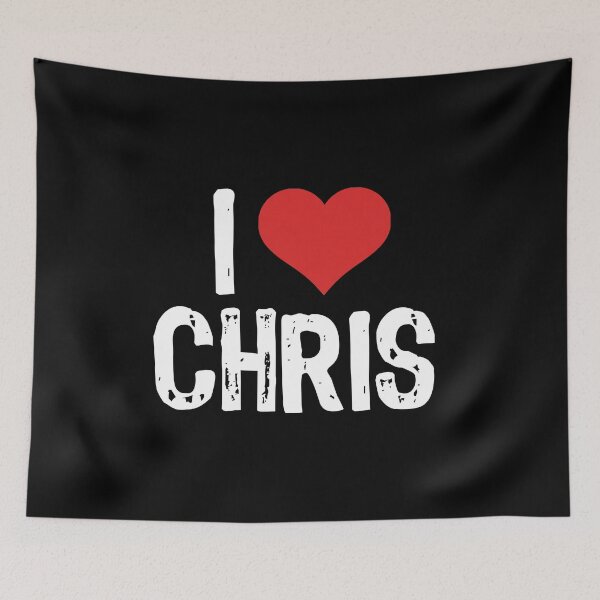 Item preview, I Love Chris designed and sold by The "I Love Everything" Shop.