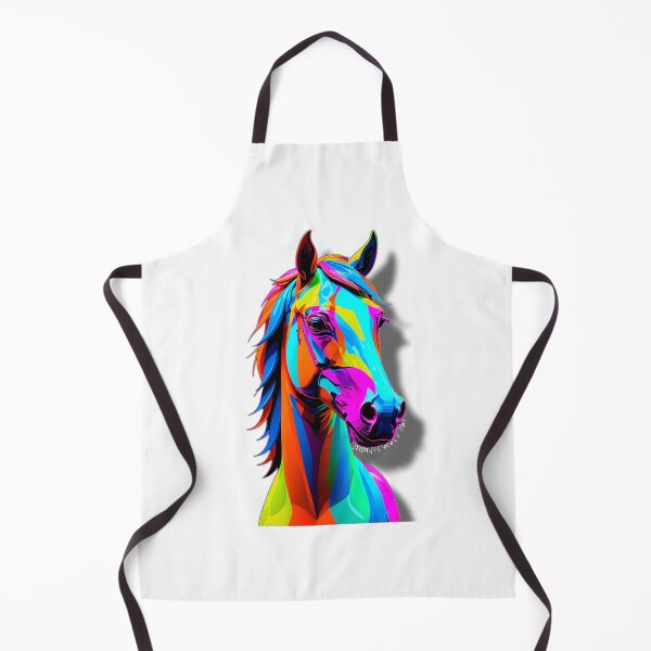 Item preview, Colorful horse head teen designed and sold by Dan9010.
