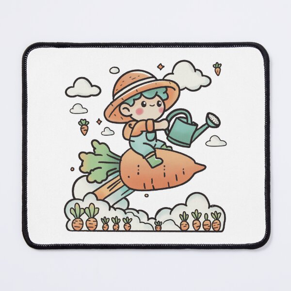 Item preview, Carrot Rocket Farmer Adventure designed and sold by PieChocolate.