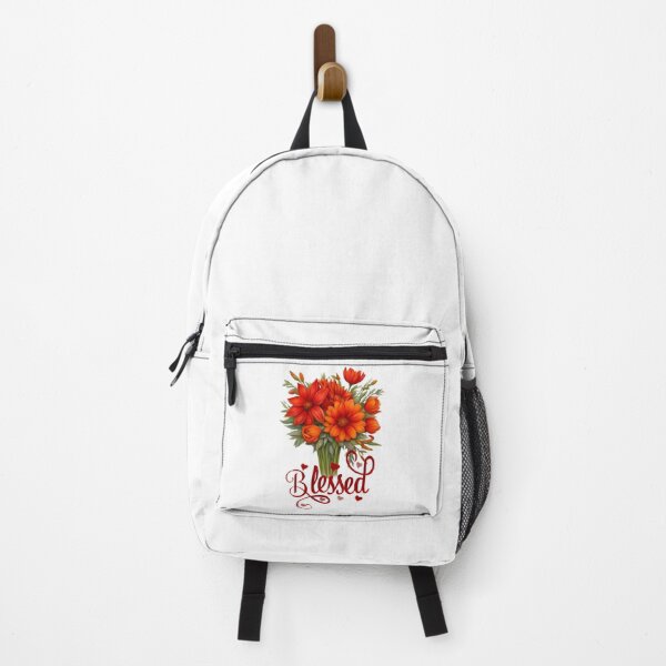 Item preview, Christian Inspired Floral Image Blessed designed and sold by Our Bible Journey.