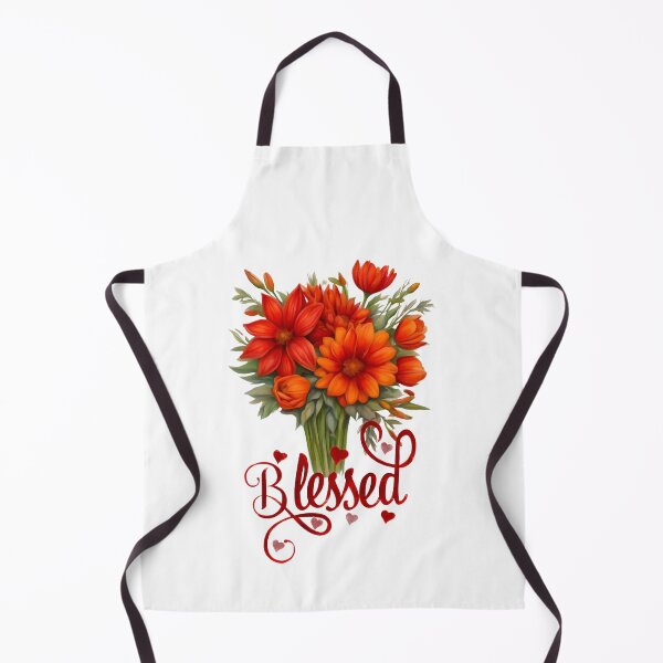 Item preview, Christian Inspired Floral Image Blessed designed and sold by Our Bible Journey.