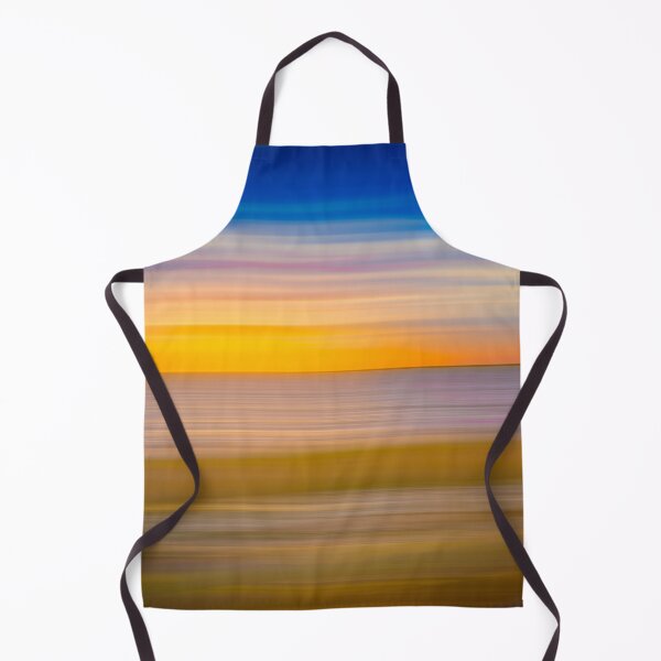 Item preview, Sunrise SPECTRUM the vibrant horizontal streaks of color create a calming seascape with a serene horizon designed and sold by EyezWatchin.