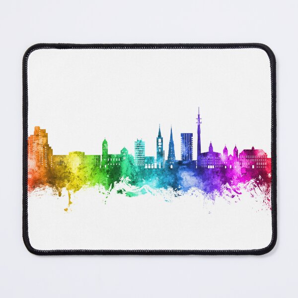 Item preview, Gelsenkirchen Germany Skyline designed and sold by ArtPrints.