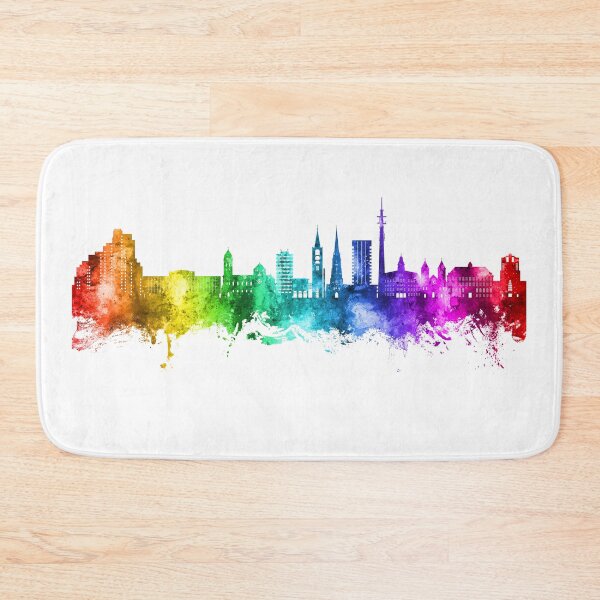 Item preview, Gelsenkirchen Germany Skyline designed and sold by ArtPrints.