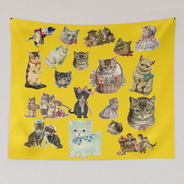 Item preview, cats! cats! cats! designed and sold by Fuzzdandy Designs.