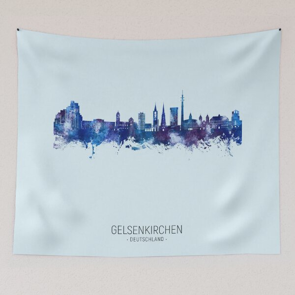 Item preview, Gelsenkirchen Germany Skyline designed and sold by ArtPrints.