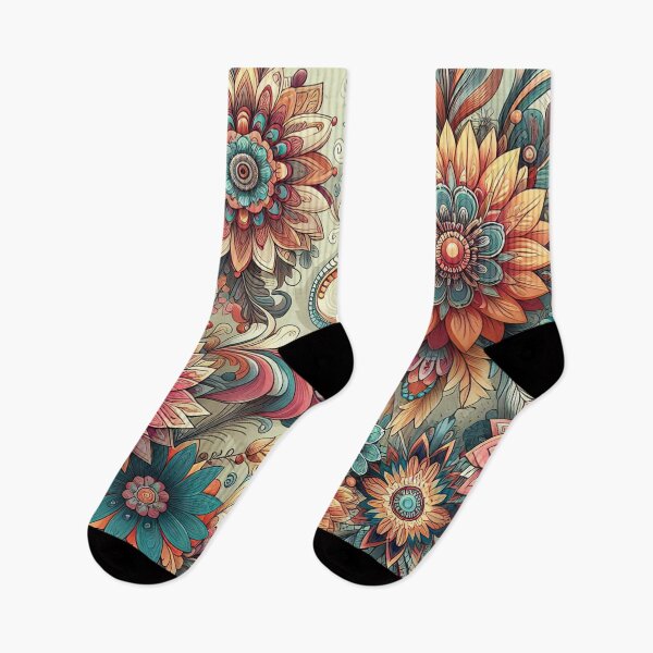 Artikelvorschau, Boho Bloom Bliss - Florales Muster - Potpourrie entworfen und verkauft von nature. electrified..