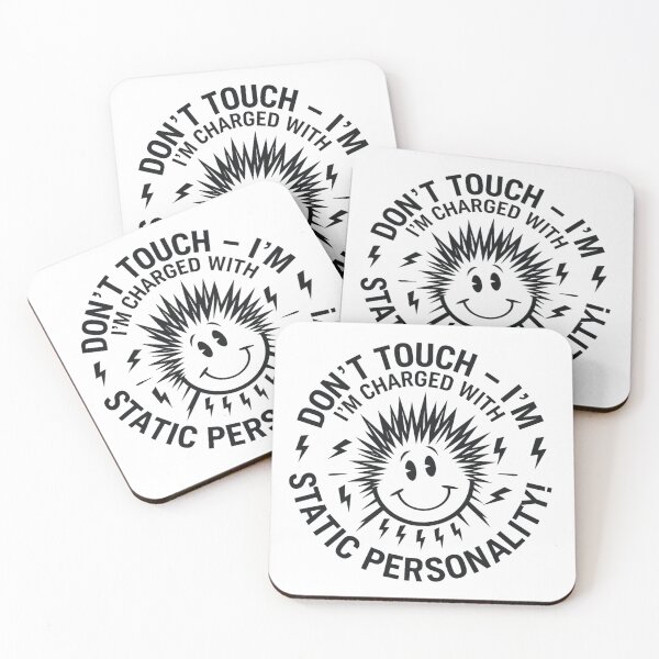 Item preview, don't touch Charged with Static Personality – Electric Humor designed and sold by bukajart.