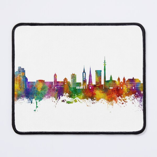 Item preview, Gelsenkirchen Germany Skyline designed and sold by ArtPrints.