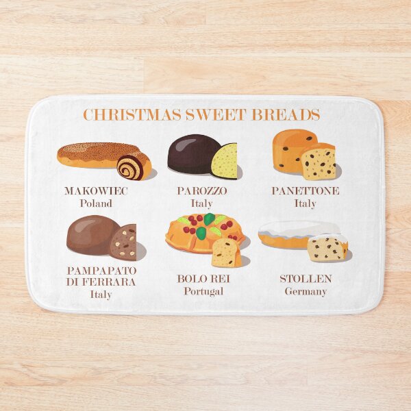 Item preview, Various Christmas sweet breads flat vector collection. designed and sold by Familyshmot.