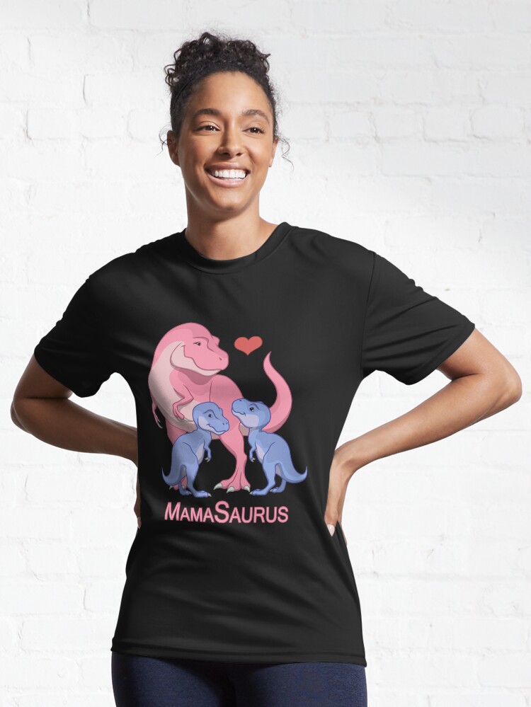 MamaSaurus Mother Twin Baby Boy T Rex Dinosaurs